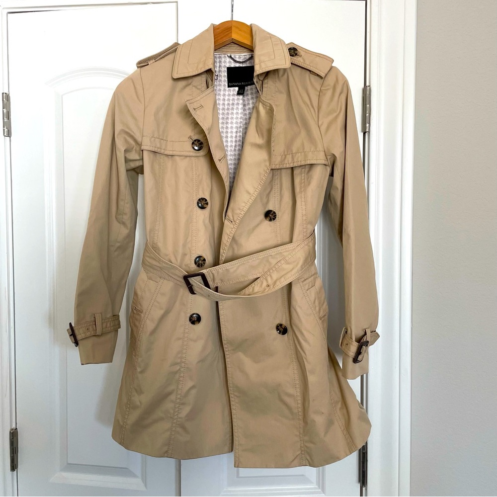 Banana Republic trench coat XSP
